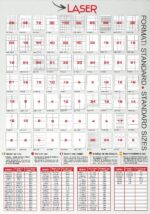 Scatola 100 fogli Etichette 105x48 adesive bianche universali, 105x48 mm con margini, DIN A4, stampabili con tecnologia laser ink-jet, anche per fotocopiatrici - immagine 3